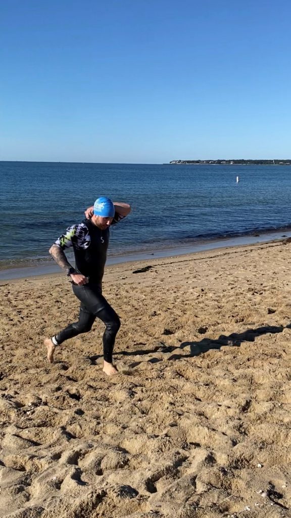 Gian Gentile Swim - Hyannis Triathlon 