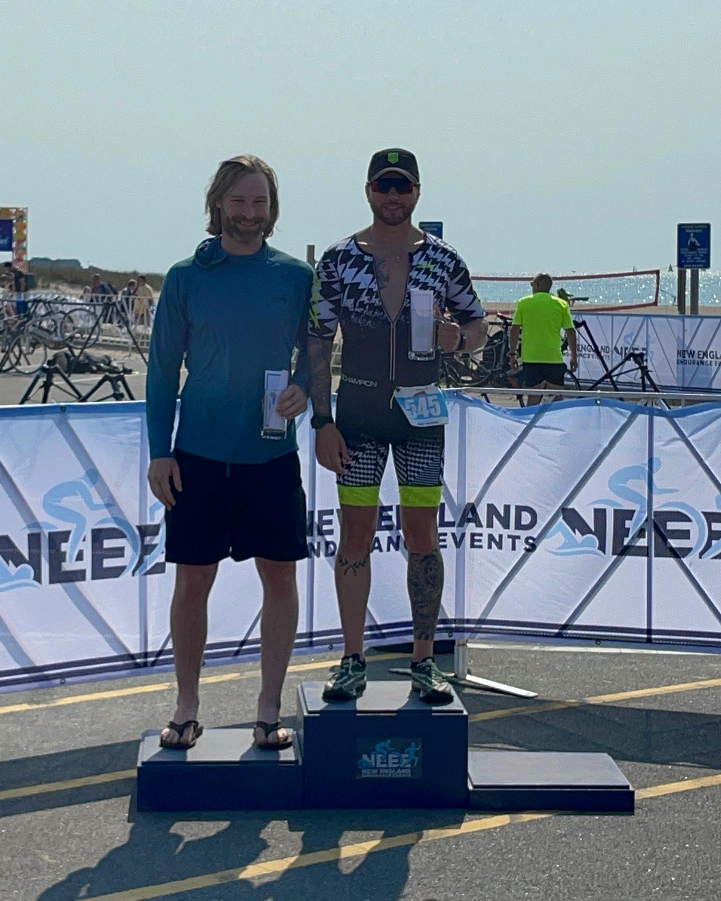 Triathlon Race 1st place